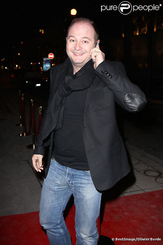 Cauet lors des 25 ans de TV Magazine au Plaza Athenée le 8 février 2012 à Paris