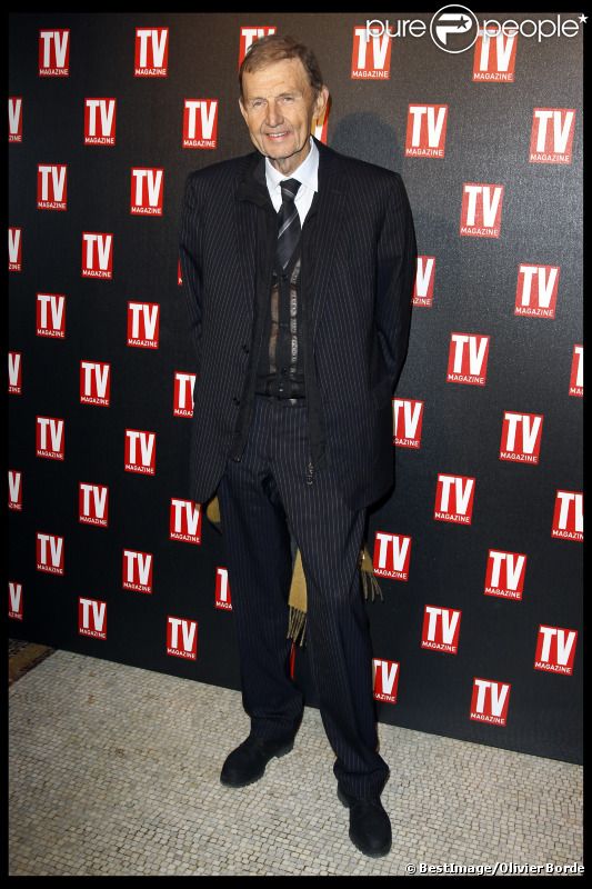 Etienne Mougeotte lors des 25 ans de TV Magazine au Plaza Athenée le 8 février 2012 à Paris