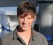 Matt Lanter sur le tournage de 90210 à San Pedro, le 15 février 2012