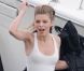 AnnaLynne McCord sur le tournage de 90210 à Los Angeles, le 15 février 2012
