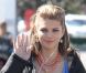 La sublime AnnaLynne McCord sur le tournage de 90210 à San Pedro, le 15 février 2012