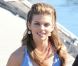 La sublime AnnaLynne McCord sur le tournage de 90210 à San Pedro, le 15 février 2012