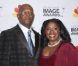 Samuel L. Jackson et son épouse à la soirée des NAACP Awards, à Los Angeles, le vendredi 17 février 2012.