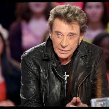 Johnny Hallyday en conférence de presse le 3 décembre 2011<br />