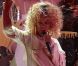 Rihanna en pleine performance de son tube We Found Love sur la scène de l'O2 Arena lors des Brit Awards 2012.