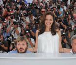 Dustin Hoffman avec Angelina Jolie et Jack Black au festival de Cannes 2008