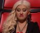Christina Aguilera dans  The Voice , sur NBC, le 27 février 2012.