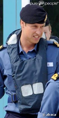 Le Prince William s'en va en guerre