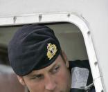 Le Prince William s'en va en guerre