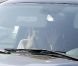 Brad Pitt et Angelina Jolie en compagnie de leurs enfants se rendent en voiture au McDonald's à Los Angeles le 3 mars 2012
