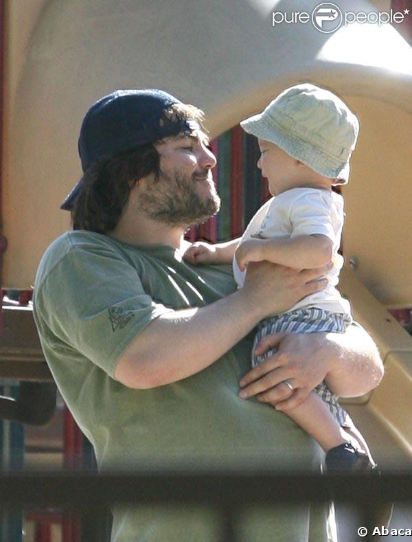 Jack Black et son fils