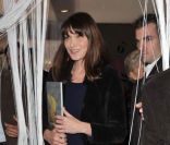 Carla Bruni-Sarkozy au Salon du livre 2011, le vendredi 18 mars 2011.