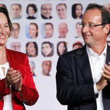 Ségolène Royal et François Hollande en 2011<br />