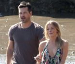 LeAnn Rimes et Eddie Cibrian à la plage à Malibu le 7 mars 2012