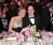 Le prince Albert et la princesse Charlene de Monaco au Bal de la Rose 2012. A l'initiative de la princesse Caroline de  Monaco, présidente de la Fondation Princesse Grace, le Bal de la Rose 2012 a transformé la Salle des  Etoiles du Sporting Club de Monaco selon la mode folle, colorée et rock du  Londres des années 1960, Swinging London, le 24 mars 2012.