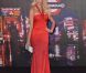 Victoria Silvstedt au Bal de la Rose 2012. A l'initiative de la princesse Caroline de  Monaco, présidente de la Fondation Princesse Grace, le Bal de la Rose 2012 a transformé la Salle des  Etoiles du Sporting Club de Monaco selon la mode folle, colorée et rock du  Londres des années 1960, Swinging London, le 24 mars 2012.