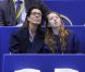 Très complices, la princesse Alexandra de Hanovre, 12 ans, patineuse déjà brillante, et sa mère la princesse Caroline assistaient le 27 mars 2012 aux championnats du monde de patinage artistique à Nice, encourageant le représentant monégasque Kim Lucine, qui s'est qualifié pour le programme court.