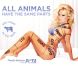 Campage PeTA avec Pamela Anderson, été 2010.