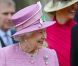 La reine Elizabeth II lors du dimanche de Pâques à Windsor le 8 avril 2012