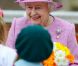 La reine Elizabeth II lors du dimanche de Pâques à Windsor le 8 avril 2012
