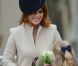 La princesse Eugenie d'York lors du dimanche de Pâques à Windsor le 8 avril 2012