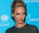 Uma Thurman le 29 novembre 2011 à New York