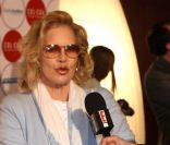 Sylvie Vartan à l\'ouverture du festival ColCoa à Los Angeles, le 16 avril 2012.