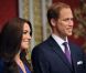 Le prince William et Kate Middleton, duc et duchesse de Cambridge, ou plutôt leurs doubles de cire au musée Madame Tussauds de Londres.