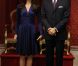 Le prince William et Kate Middleton, duc et duchesse de Cambridge, ou plutôt leurs doubles de cire au musée Madame Tussauds de Londres.