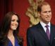 Le prince William et Kate Middleton, duc et duchesse de Cambridge, ou plutôt leurs doubles de cire au musée Madame Tussauds de Londres.