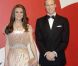 Le prince William et Kate Middleton, duc et duchesse de Cambridge, ou plutôt leurs doubles de cire au musée Madame Tussauds de Blackpool.
