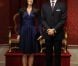 Le prince William et Kate Middleton, duc et duchesse de Cambridge, ou plutôt leurs doubles de cire au musée Madame Tussauds de Londres.