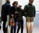 Cayetana, l'inénarrable duchesse d'Albe de 86 ans, et son jeune mari Alfonso Diez, 62 ans, sont arrivés à Paris (Gare d'Austerlitz) le 26 avril 2012 pour leur lune de miel, plusieurs mois après leur spectaculaire mariage à Séville le 5 octobre 2011.