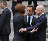 Carla Bruni, Nicolas Sarkozy et Pierre Bergé