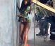 Cheryl Cole sur le tournage de son clip Call my name le 31 mars 2012, à la veille du dévoilement du morceau en Angleterre. Le clip a été dévoilé le 2 mai 2012.