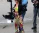 Cheryl Cole sur le tournage de son clip Call my name le 31 mars 2012, à la veille du dévoilement du morceau en Angleterre. Le clip a été dévoilé le 2 mai 2012.