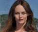 Vanessa Paradis assiste au défilé Chanel qui présente sa collection Croisière 2012-2013 au château de Versailles. Le 14 mai 2012.