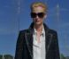 Tilda Swinton assiste au défilé Chanel qui présente sa collection Croisière 2012-2013 au château de Versailles. Le 14 mai 2012.