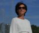 Inès de la Fressange assiste au défilé Chanel qui présente sa collection Croisière 2012-2013 au château de Versailles. Le 14 mai 2012.