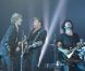 EXCLU : Louis Bertignac rejoint le temps d'une chanson Johnny Hallyday et Yarol Poupaud à Montpellier, le 15 mai 2012.