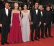 L'équipe du film  Reality  de Matteo Garone au Festival de Cannes 2012, vendredi 18 mai.