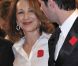 Nathalie Baye et Melvil Poupaud au Festival de Cannes 2012, vendredi 18 mai, pour la présentation de  Laurence Anyways  de Xavier Dolan.