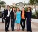 Melvil Poupaud, Nathalie Baye, Suzanne Clément et Monia Chokri ont posé avec le réalisateur Xavier Dolan pour la présentation de  Laurence Anyways  au Festival de Cannes le 19 mai 2012.