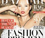Kate Moss en couverture du Harper\'s Bazaar US de juin/juillet 2012