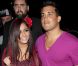 Snooki et son petit ami Jionni LaValle à West Hollywood le 7 janvier 2012.