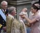 Vidéo du baptême de la princesse Estelle de Suède, premier enfant de la princesse Victoria et du prince Daniel, au palais Drottningholm, à Stockholm, le 22 mai 2012.