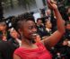 Aïssa Maïga, représentante de l'élégance française au Festival de Cannes 2012.