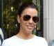 Eva Longoria quitte son hôtel parisien, le 29 mai 2012 à Paris