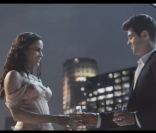 Paula Patton et Robin Thicke dans le spot américain du cognac Rémy Martin, mai 2012.