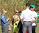  Ryan Phillippe, Reese Witherspoon son mari Jim Toth, et ses enfants Ava et Deacon à Brentwood, Los Angeles, le 1er juin 2012. 